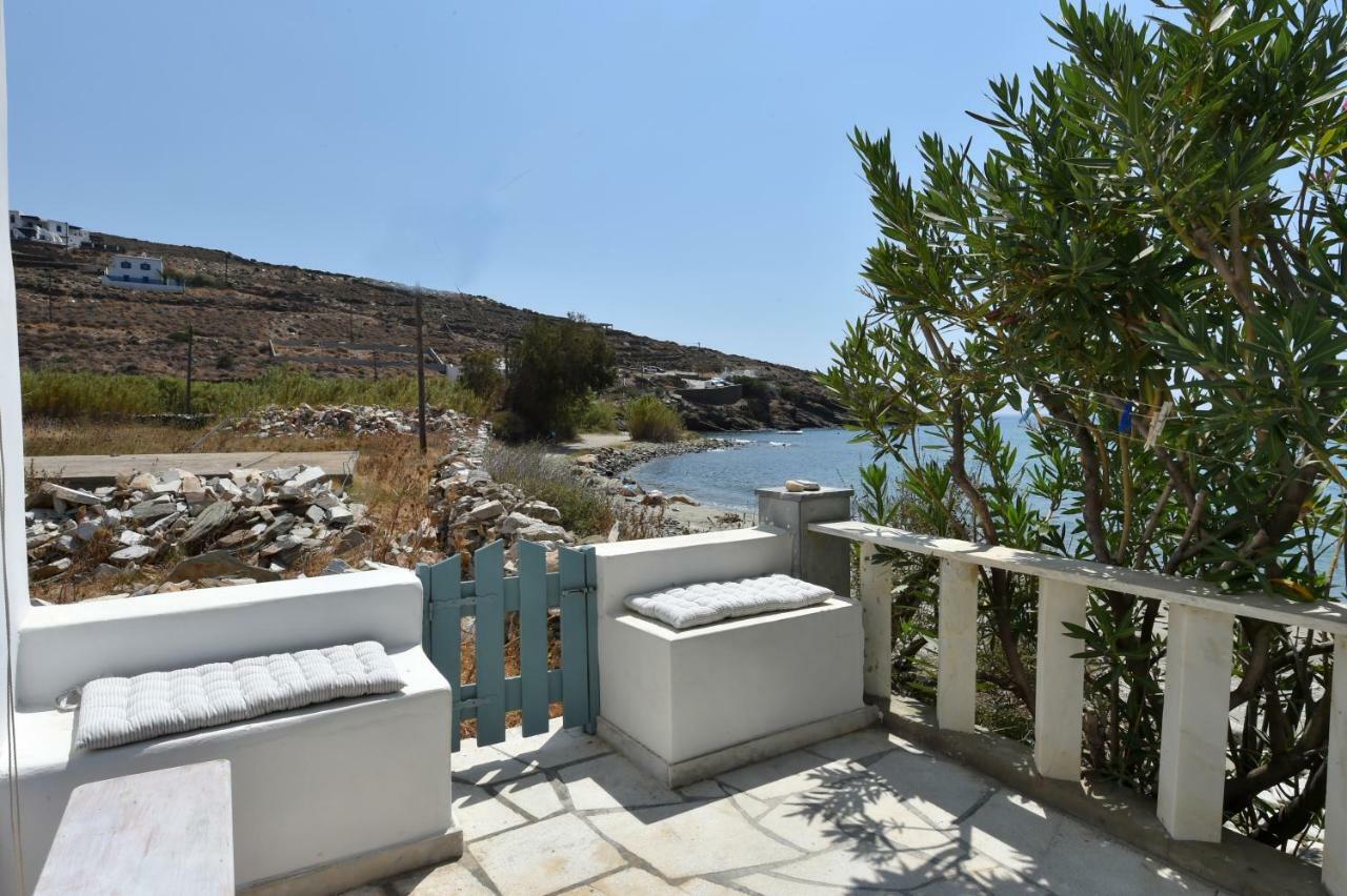 "Sea Front" Rose'S House Kardhianí Exterior foto